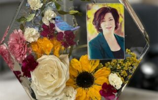 Floral Preservation Resin Art Gallery Example