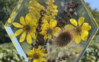 Floral Preservation Resin Art Gallery Example
