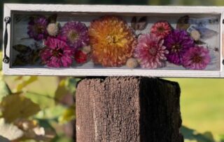 Floral Preservation Resin Art Gallery Example