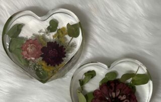 Floral Preservation Resin Art Gallery Example