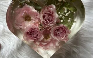 Floral Preservation Resin Art Gallery Example