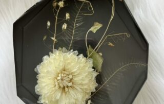 Floral Preservation Resin Art Gallery Example