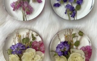 Floral Preservation Resin Art Gallery Example