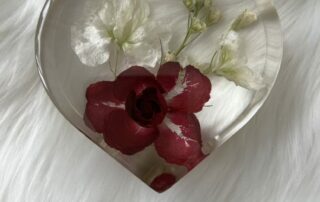 Floral Preservation Resin Art Gallery Example