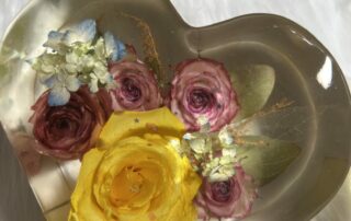 Floral Preservation Resin Art Gallery Example