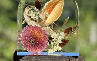 Floral Preservation Resin Art Gallery Example